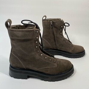 NWOT Dolce Vita Ranier Combat Boots Women’s Size 7.5 Brown